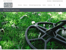 Tablet Screenshot of detectorsupply.com
